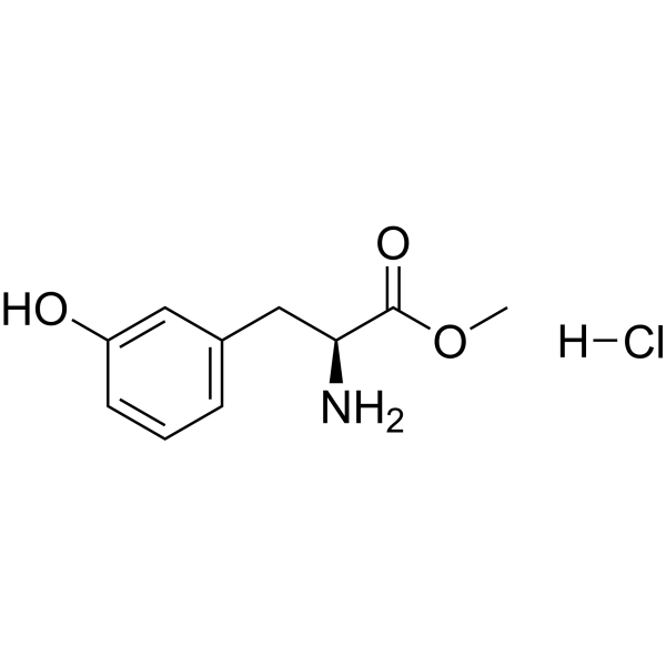 (S)-Methyl 2-amino-3-(3-hydroxyphenyl)propanoate hydrochloride 34260-72-5